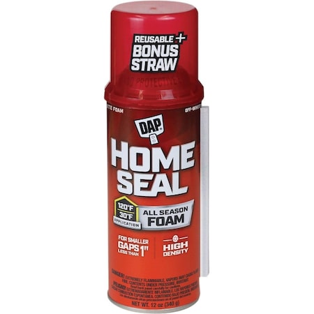 Dap Home Seal 12 Oz. Minimum Expanding Foam Sealant 7565000082